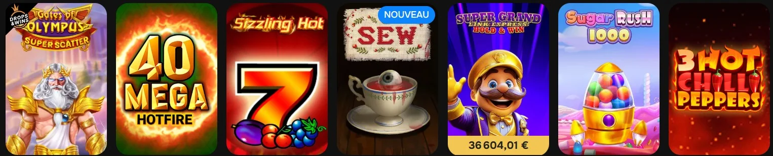 Slots et machines